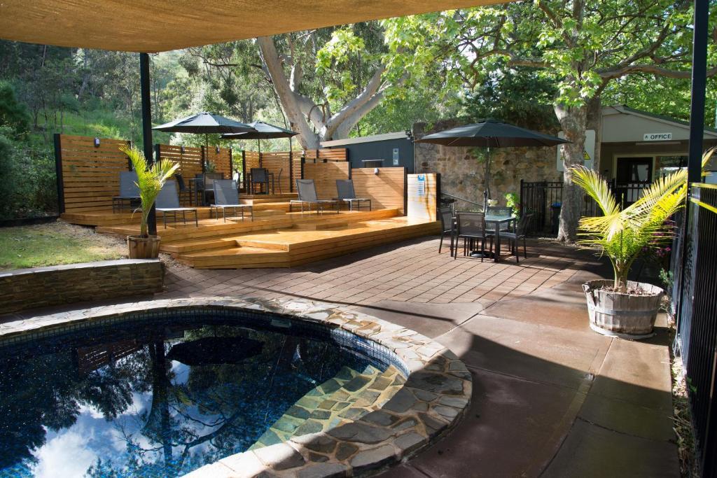 Hotel Adelaide Brownhill Creek Tourist Park Exterior foto